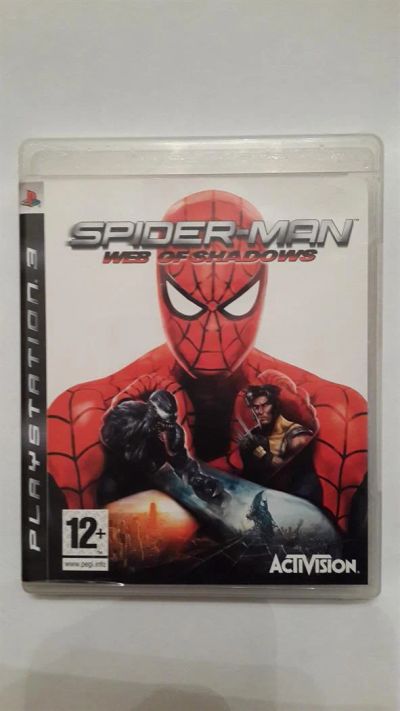 Лот: 3603638. Фото: 1. Диск PS3 "Spider-man Web of shadows... Игры для консолей