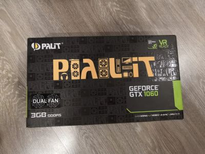 Лот: 16683467. Фото: 1. Видеокарта GTX 1060. Видеокарты