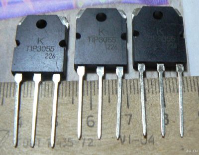 Лот: 14577090. Фото: 1. Транзистор TIP3055- биполярный... Транзисторы