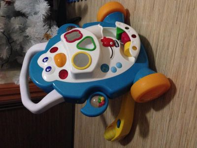 Лот: 3570701. Фото: 1. Каталка Ходунки Пингвин Chicco. Ходунки, прыгунки, качели