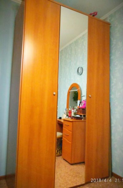 Лот: 11295624. Фото: 1. Спальный гарнитур (кровать и шкаф... Спальные гарнитуры
