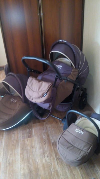 Лот: 5362142. Фото: 1. Коляска 3 в 1 Tutis Zippy New... Коляски