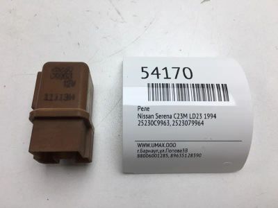Лот: 20396747. Фото: 1. Реле Nissan Serena 1994 25230C9963... Электрооборудование