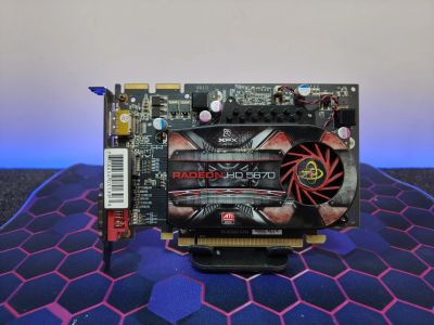 Лот: 25194299. Фото: 1. Видеокарта AMD Radeon HD5670/1... Видеокарты