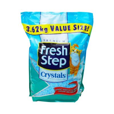 Лот: 10406538. Фото: 1. Наполнитель fresh step crystals... Миски, лотки, наполнители