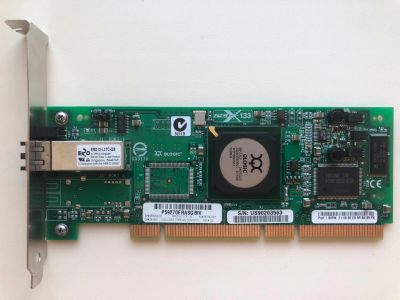 Лот: 18606023. Фото: 1. PCI-X Fiber Channel Card HP (Qlogic... Сетевые карты