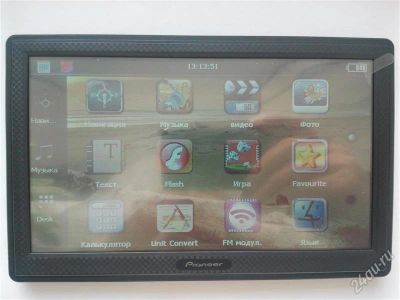Лот: 2715517. Фото: 1. GPS-навигатор Pioneer 7". GPS-навигаторы