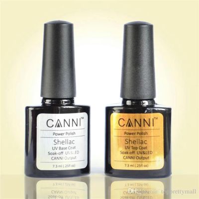 Лот: 6343383. Фото: 1. Гель-лак CANNI база и топ. Лак для ногтей