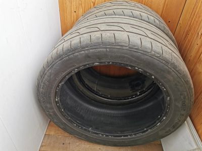 Лот: 16634623. Фото: 1. Шины 2шт Bridgestone Potenza. Шины