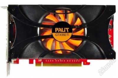 Лот: 2376094. Фото: 1. Обмен Продажа GTX550ti 1024mb... Видеокарты
