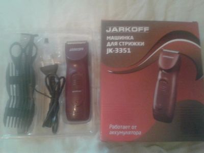 Лот: 9884857. Фото: 1. Машинка для стрижки Jarkoff JK-3351. Укладка и стрижка волос, бритьё, эпиляция