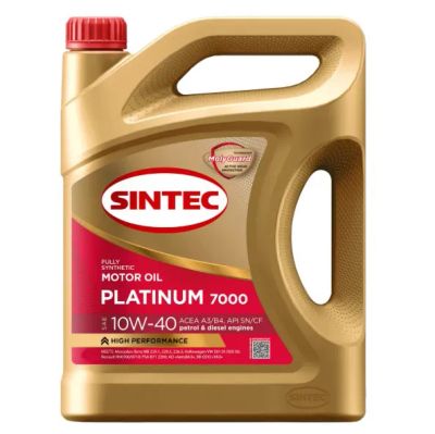 Лот: 25774376. Фото: 1. Масло моторное Sintec Платинум... Масла, жидкости