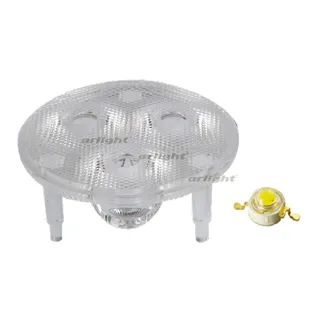 Лот: 23242297. Фото: 1. Блок линз 3B45DF (45°, 3X Emitter... Светодиодная подсветка