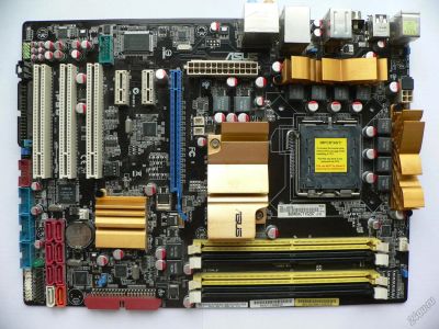 Лот: 5717161. Фото: 1. Материнская плата ASUS P5Q (LGA... Материнские платы