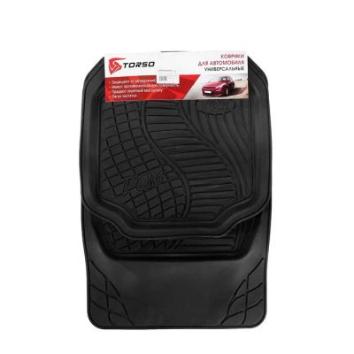 Лот: 25879832. Фото: 1. Коврики автомобильные TORSO, резина... Чехлы, коврики, оплетки руля