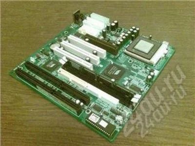Лот: 765655. Фото: 1. Материнка Acorp 6Via\ZX85 + сeleron... Материнские платы