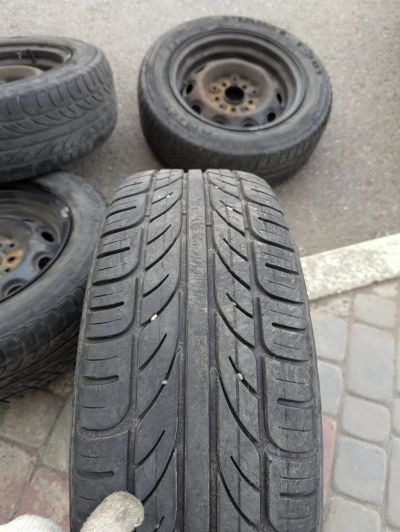 Лот: 23294324. Фото: 1. Колеса r15 (летняя резина на дисках... Шины на дисках