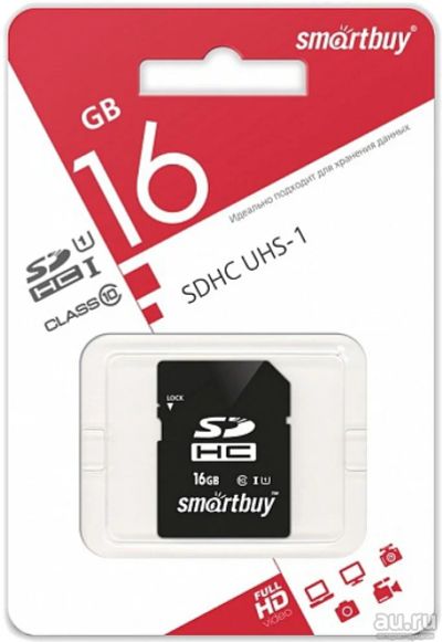 Лот: 17054987. Фото: 1. Карта памяти SmartBuy 16GB SDHC... Карты памяти