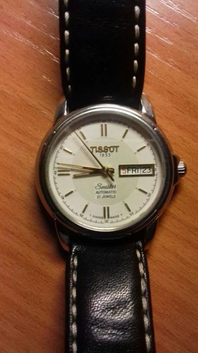 Лот: 8236819. Фото: 1. Часы tissot 1853 seastar automatic... Оригинальные наручные часы