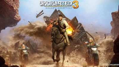Лот: 6985339. Фото: 1. Uncharted 3 & Call Of Duty MW3. Игры для консолей