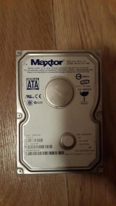 Лот: 3302236. Фото: 1. Жесткий диск Maxtor 250gb. Жёсткие диски (HDD)