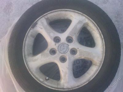 Лот: 1279223. Фото: 1. Литьё Mazda + Резина. Шины на дисках