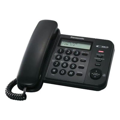 Лот: 24574351. Фото: 1. Телефон проводной Panasonic KX-TS2356RUB... Проводные телефоны