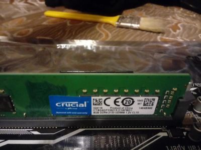 Лот: 10878703. Фото: 1. Оперативная память Crucial 8gb... Оперативная память