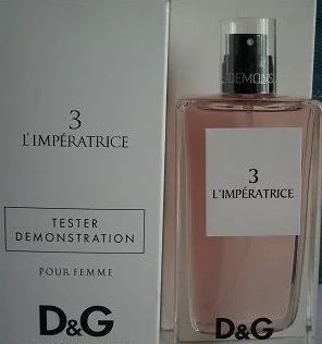 Лот: 7319426. Фото: 1. D&G Туалетная вода 3 L`Imperatrice... Унисекс парфюмерия
