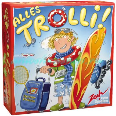 Лот: 3632299. Фото: 1. Аллес Тролли (Alles Trolli!) Веселая... Детские настольные игры