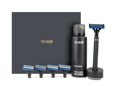 Лот: 13948867. Фото: 1. Набор для бритья Handx Xiaomi... Укладка и стрижка волос, бритьё, эпиляция