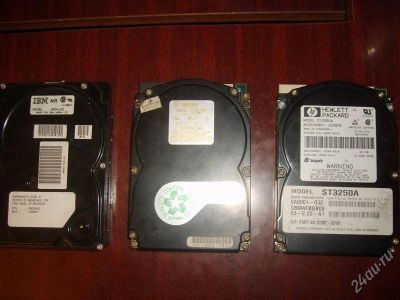 Лот: 794447. Фото: 1. Раритет (3HDD объёмом 40Mb, 80Mb... Жёсткие диски (HDD)