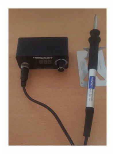 Лот: 25551544. Фото: 1. Паяльная станция HandsKit T12C... Радиолюбительский инструмент