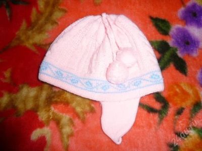 Лот: 1918105. Фото: 1. шапочка для девочки 3. Головные уборы