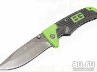 Лот: 16336957. Фото: 1. Нож складной арт.BG114L зеленый... Ножи, топоры