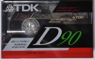 Лот: 11453479. Фото: 1. Аудио кассеты TDK D-90ES производство... Кассетные деки, магнитофоны