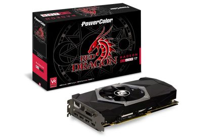 Лот: 10311203. Фото: 1. Видеокарта PowerColor Red Dragon... Видеокарты