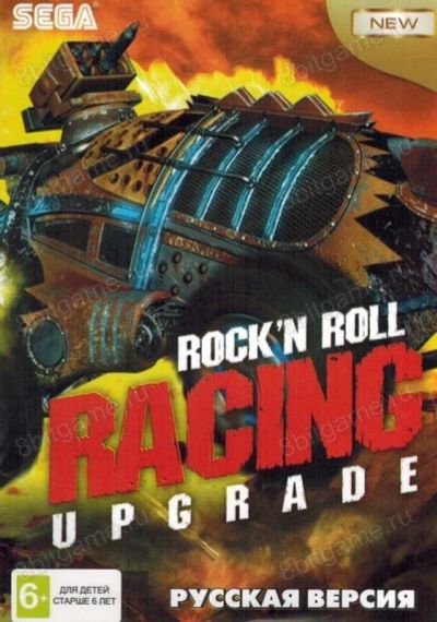 Лот: 13344490. Фото: 1. ROCK'N ROLL RACING UPGRADE Картридж... Игры для консолей