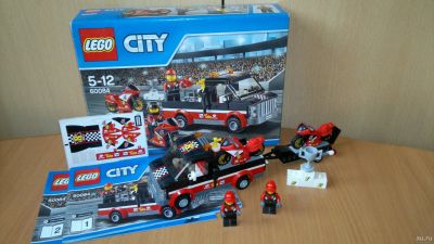 Лот: 13237400. Фото: 1. Лего Lego City 60084 Перевозчик... Конструкторы