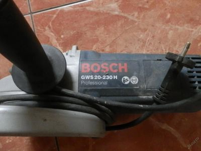 Лот: 5693943. Фото: 1. УШМ (болгарка) Bosch GWS 20-230... Электроинструмент