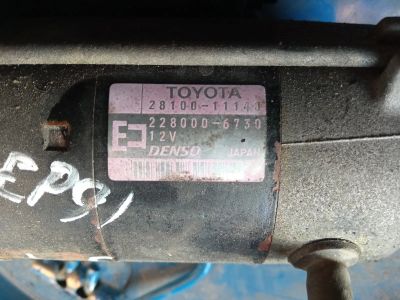 Лот: 19568911. Фото: 1. Стартер Toyota 4E-FE 5E-FE 0,8кВт. Электрооборудование