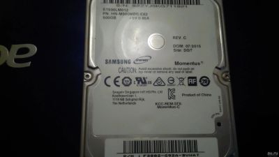Лот: 17136322. Фото: 1. Жесткий диск 2.5 Samsung Momentus. Жёсткие диски (HDD)