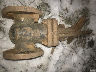 Лот: 16912442. Фото: 1. Задвижка d50 б/у. Запорная и предохранительная арматура