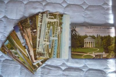 Лот: 2579851. Фото: 1. комплект открыток пригороды Ленинграда... Открытки, конверты