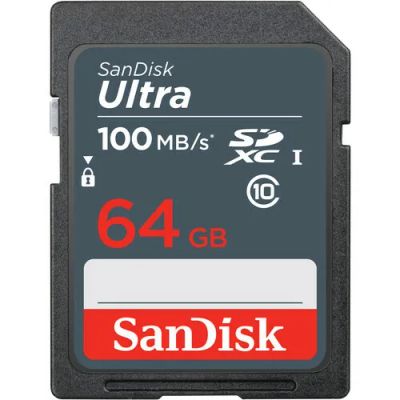 Лот: 24563188. Фото: 1. Карта памяти SanDisk 64GB Ultra... Карты памяти