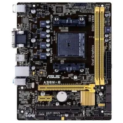Лот: 4696356. Фото: 1. Мат.плата SocFM2 AMD A58 Asus... Материнские платы
