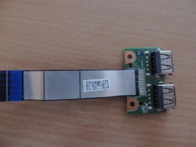 Лот: 9517134. Фото: 1. Плата USB для ноутбука hp 635... Платы расширения, контроллеры, доп. порты