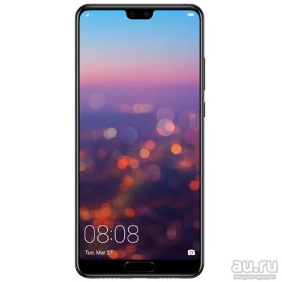 Лот: 13006311. Фото: 1. Смартфон Huawei P20 Black, новый... Смартфоны