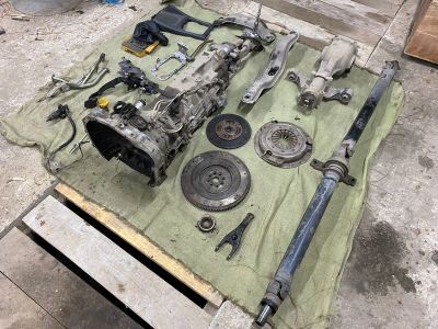 Лот: 18616638. Фото: 1. СВАП комплект МКПП Subaru Impreza... Трансмиссия