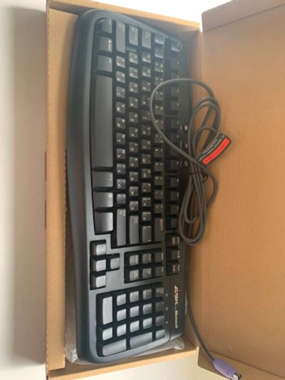 Лот: 19456130. Фото: 1. Microsoft basic keyboard 1.0a. Клавиатуры и мыши